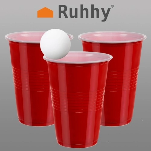Gra Beer Pong - 50 kubków Ruhhy 21232