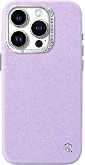 Gwiaździste etui Joyroom do iPhone 15 Pro Max fioletowe
