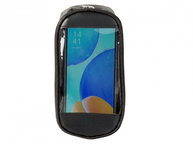 Wodoodporna torba rowerowa z uchwytem na telefon