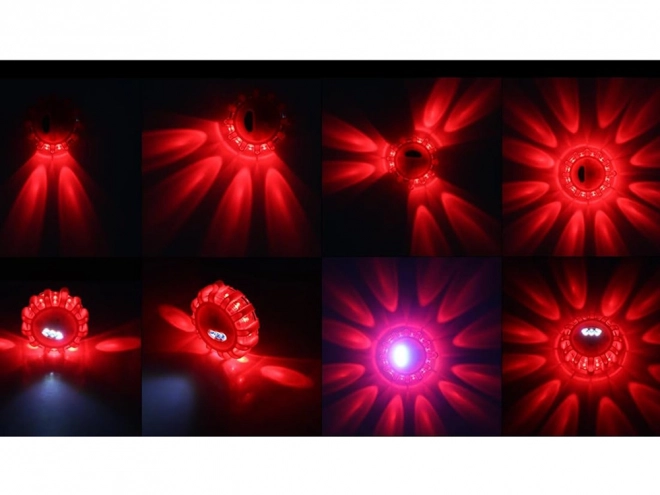 Mocne Światło Ostrzegawcze z 360° LED i Magnesem