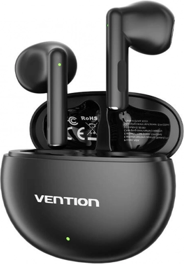 Vention Earbuds Elf E06 bezprzewodowe słuchawki (czarne)