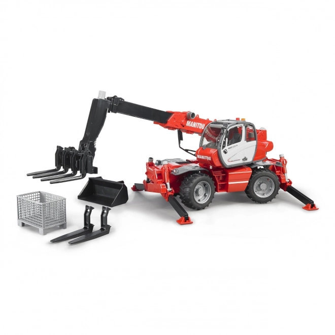 Bruder Manipulator Manitou MRT 2150 z akcesoriami