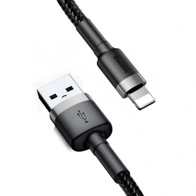Baseus Cafule USB Lightning Kabel 2A 3m (Czarny Szary)