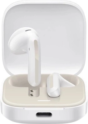 Bezprzewodowe słuchawki Xiaomi Redmi Buds 6 Active białe