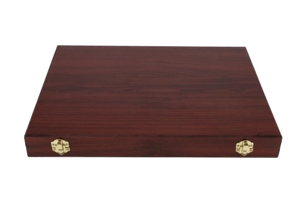 Zestaw do malowania Art box w drewnianej walizce - 91 sztuk
