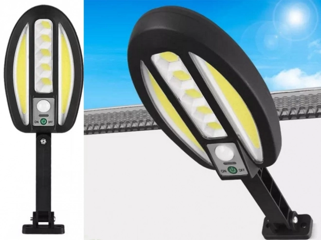 Solarne światło LED z czujnikiem ruchu