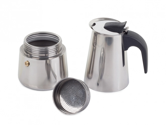 Stalowy ekspres do kawy na kuchenkę 450 ml
