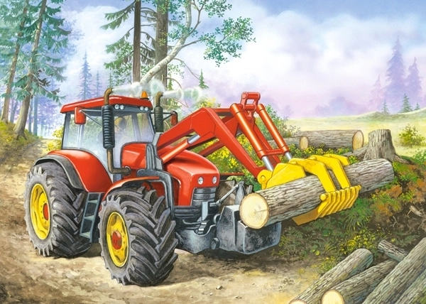 Puzzle 60 elementów – Leśne zakątki