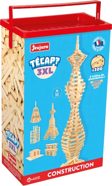 Jeujura drewniana konstrukcja Técap 3XL – 300 elementów