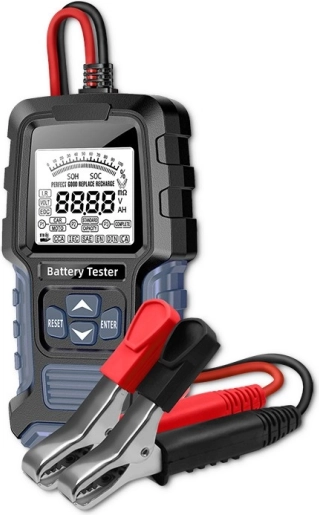 Cyfrowy tester baterii z wyświetlaczem LCD do 12V i 24V