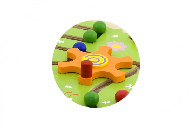 Viga Trop i Śledź Montessori Drewniana Gra Dydaktyczna
