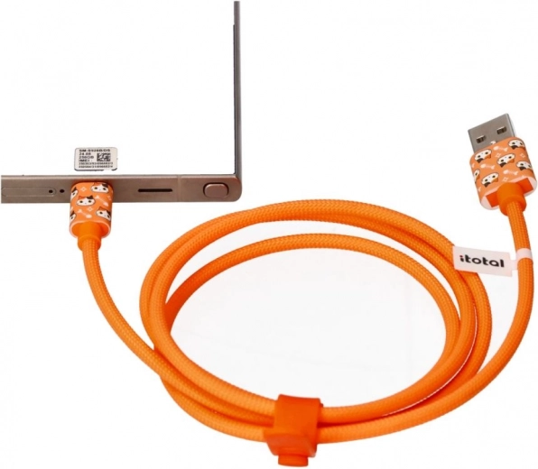 Wytrzymały tekstylny oplot i zabawny koci design