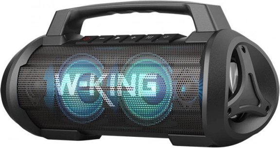 bezprzewodowy głośnik bluetooth w-king d10 70 w czarny