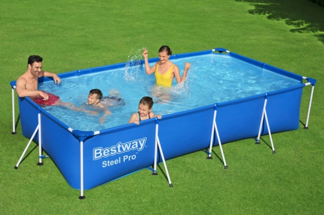 Basen stalowy Bestway Steel Pro 400 x 211 x 81 cm