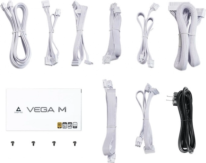 W pełni modułowe okablowanie w bieli