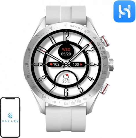 Smartwatch Haylou Solar Pro – srebrny