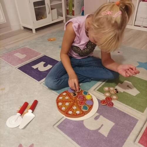 Drewniana pizza - zestaw 22471