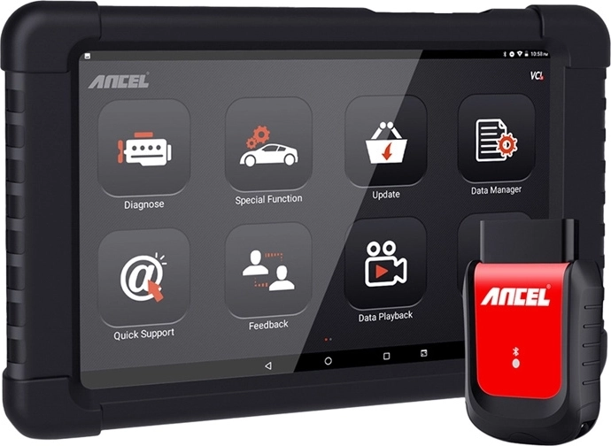 Duży ekran dotykowy 10,1" i wytrzymała konstrukcja