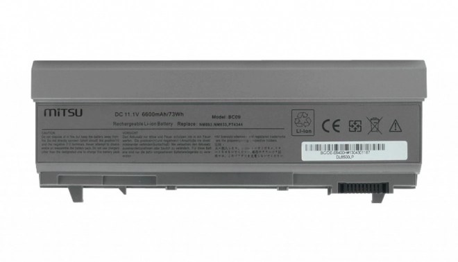 Bateria do Dell Latitude E6400 6600 mAh (73 Wh)