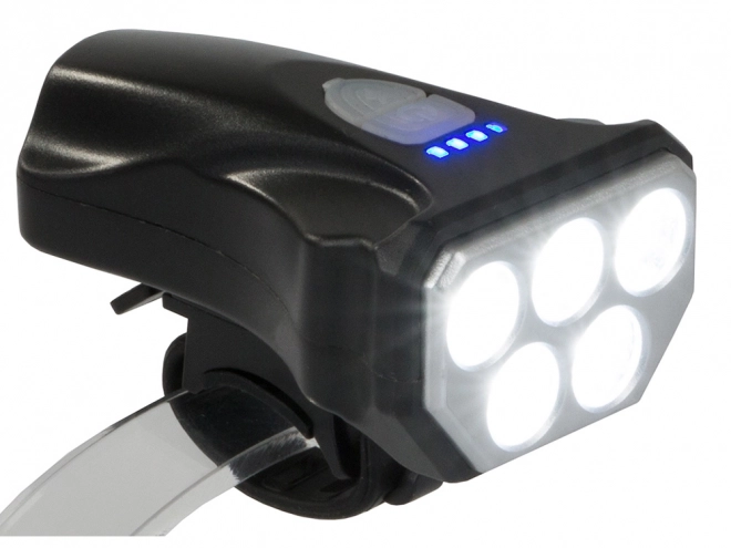 Przednia lampka LED na rower USB