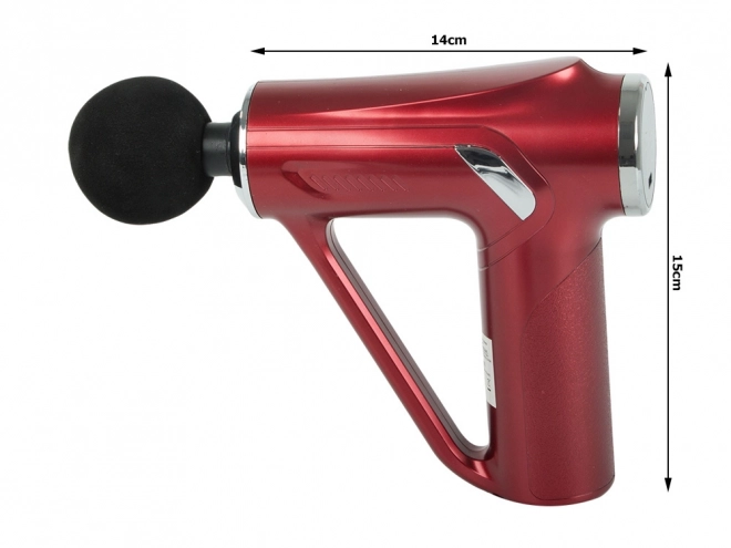 Silna pistolet masujacy z 4 nasadkami