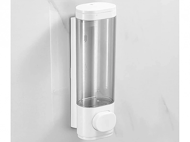 Dozownik ścienny do mydła i szamponu 300 ml