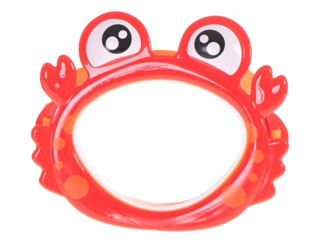 Dziecięce krabie okulary do nurkowania z maską