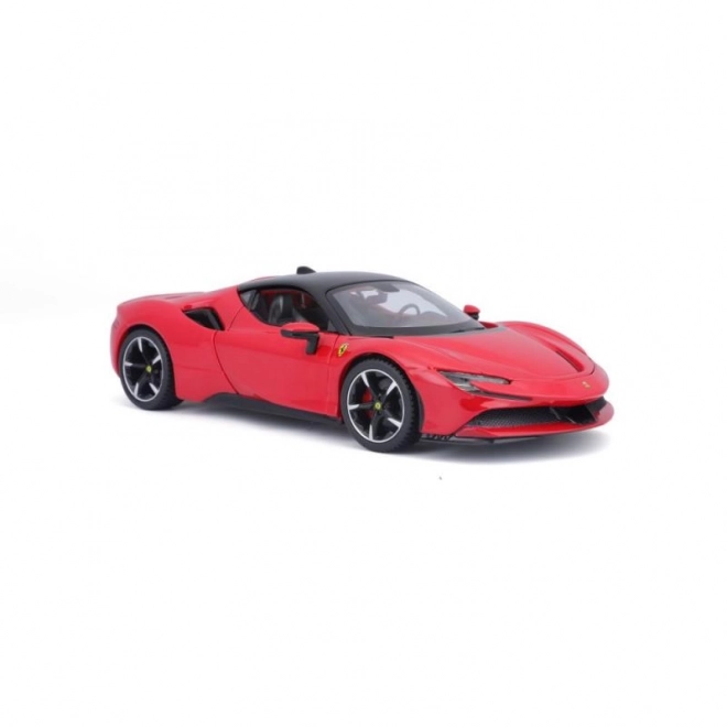 Bburago 1:24 Ferrari Top SF90 Stradale Czerwony