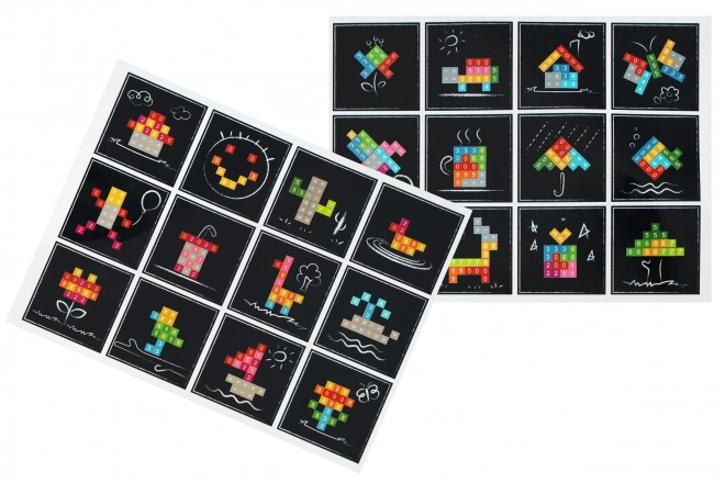 Drewniany edukacyjny tablet, magnetyczna tablica ECOTOYS