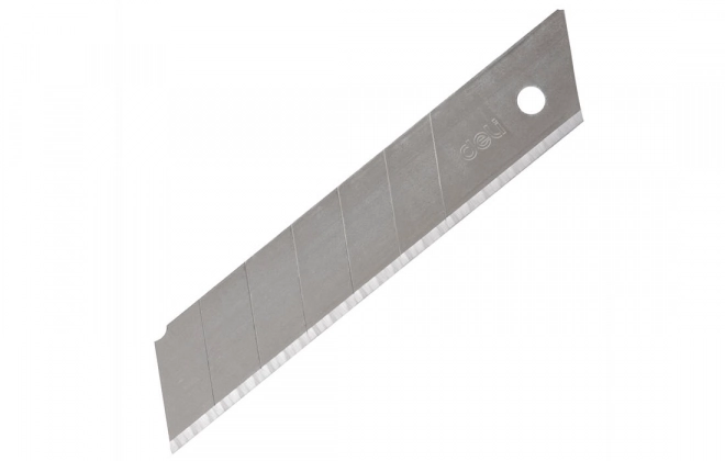 Nóż 25 mm 10 szt. głowica nożowa Deli Tools EDL-DP05 (srebrna)