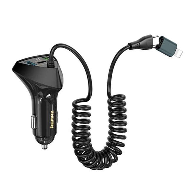 Ładowarka samochodowa Remax z szybkim ładowaniem 20W + 22,5W PD+QC