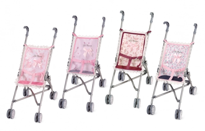DeCuevas 90093 Składany wózek dla lalek z kijami golfowymi 56 cm – Daniela
