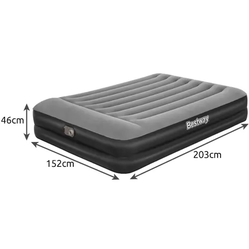 Materac Bestway z pompką 203x152x46cm