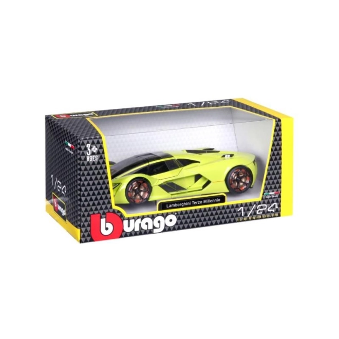 Bburago 1:24 Lamborghini Terzo Millenio Zielony