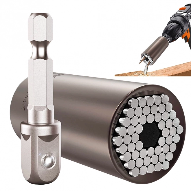Uniwersalna nasadka 7–19 mm z adapterem
