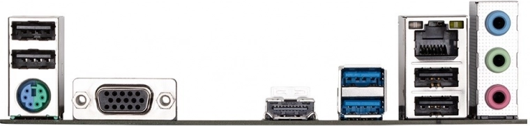 Bogata łączność na panelu tylnym