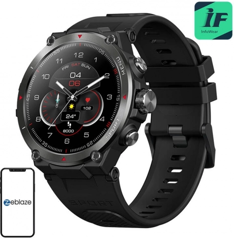 smartwatch Zeblaze Stratos 2 czarny