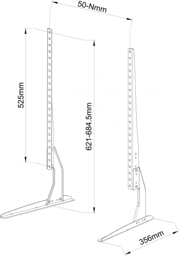 Szeroka kompatybilność VESA do 800×400