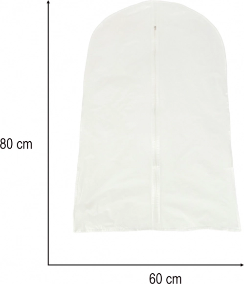 Przezroczysta pokrywa na odzież – 60 x 80 cm