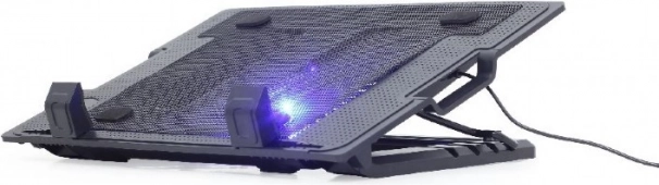 Chłodząca podstawka do laptopów do 17″ z wentylatorem i podświetleniem LED