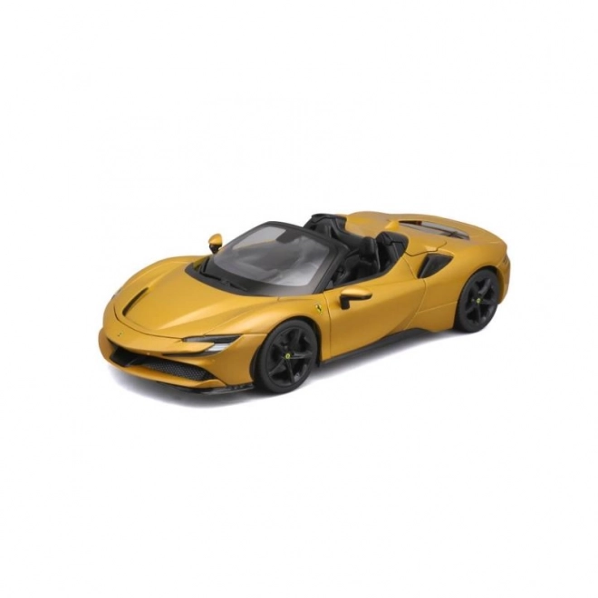 Bburago Ferrari SF90 Spider 1:18 - Żółta