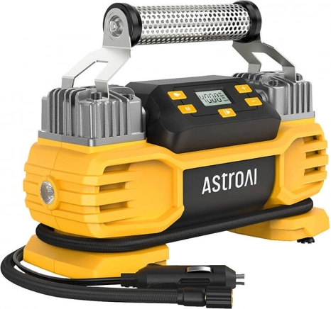 Podwójny kompresor ASTROAI AIRUN T2 160 PSI do ciężkich opon