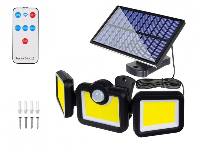 Solarnie światło z czujnikiem ruchu i 171 LED