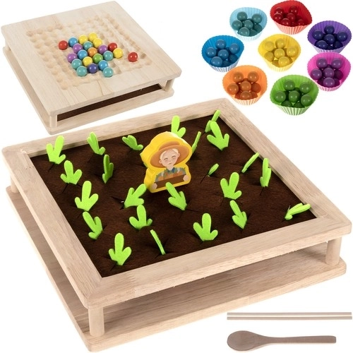 Drewniane puzzle - farma Kruzzel 22755