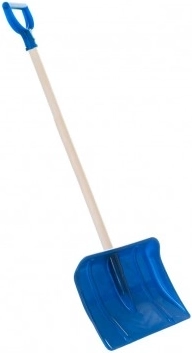 Dziecięca łopata do śniegu z uchwytem w kształcie T 87 cm – Niebieskie