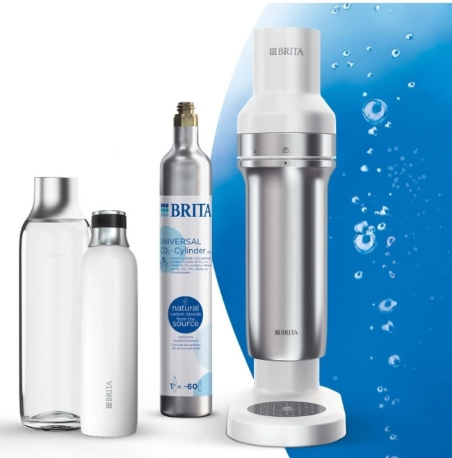 syfon do wody BRITA sodaTRIO biały