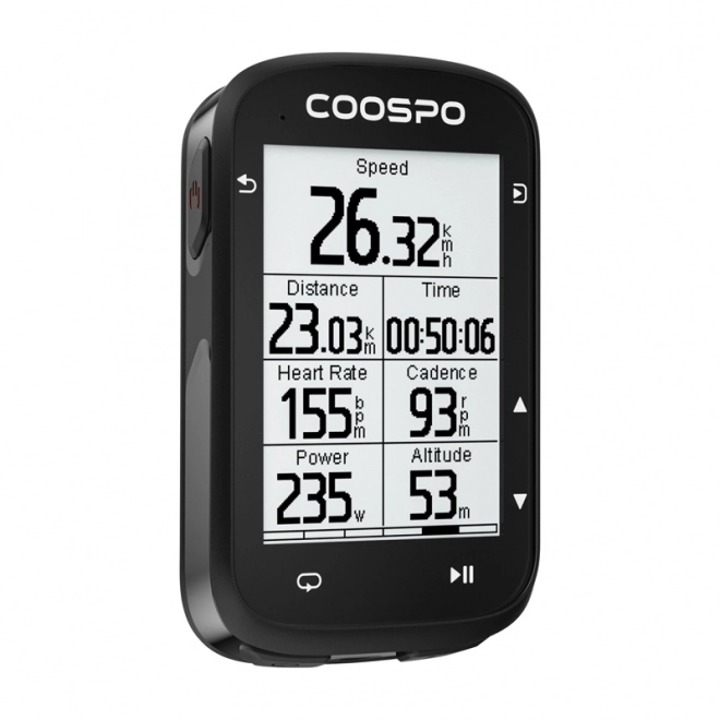 Licznik rowerowy Coospo z GPS i wydajnością dla rowerzystów