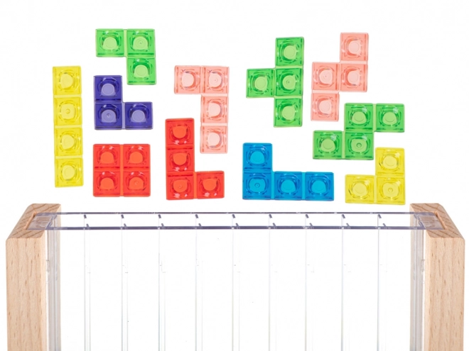 Puzzle tetris stojąca gra