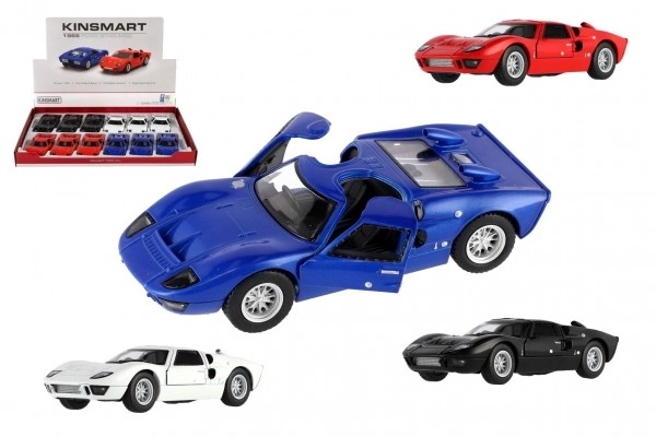 Auto Kinsmart 1966 Ford GT40 MKII metal/plastik 13cm mix kolorów