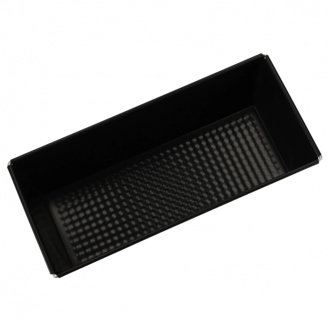 Uniwersalna blacha do pieczenia z teksturą 25 cm x 11 cm x 7,5 cm czarna